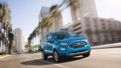 2017 Ford EcoSport (facelift) front three quarters in motion
