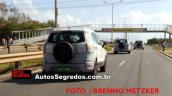 2017 Ford EcoSport (facelift) rear three quarters spy shot Brazil