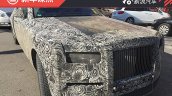 2018 Rolls-Royce Phantom front fascia spy shot China