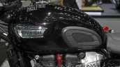New Triumph T100 Black fuel tank at Thai Motor Expo
