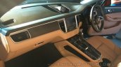 Porsche Macan R4 interior dashboard side view