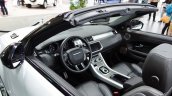 Range Rover Evoque Convertible interior at 2016 Bogota Auto Show