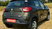 Renault Kwid 1.0L Easy-R AMT rear quarter Review