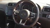 VW Polo GTI interior photographed