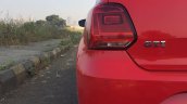 VW Polo GTI taillamp photographed