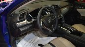 2016 Honda Civic sedan interior at 2016 Oman Motor Show