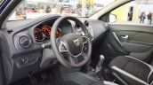 2017 Dacia Sandero interior at 2016 Bologna Motor Show