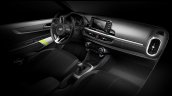 2017 Kia Picanto interior official sketches