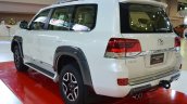 2017 Toyota Land Cruiser TRD rear three quarter in Oman
