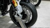 BMW R nine T front wheel at Thai Motor Expo