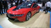 BMW i8 Protonic Red Edition front three quarters at 2016 Thai Motor Expo