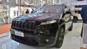Jeep Cherokee Night Eagle front three quarters left side at 2016 Bologna Motor Show