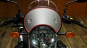 Moto Guzzi V7 II Racer headlamp at Thai Motor Expo.