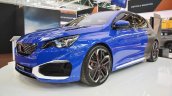 Peugeot 308 R HYbrid concept front three quarters at 2016 Bologna Motor Show