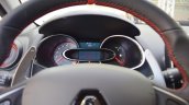 Renault Clio R.S. Trophy 220 instrument panel front view at 2016 Bologna Motor Show