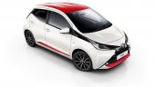 Toyota Aygo x-press front three quarters right side