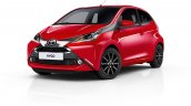 Toyota Aygo x-style front three quarters left side