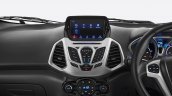 2017 Ford EcoSport Platinum Edition 8-inch touchscreen infotainment system