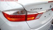 2017 Honda City ZX (facelift) taillamp spied India