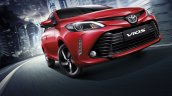 2017 Toyota Vios (facelift) front quarter press image