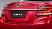 2017 Toyota Vios (facelift) rear Thailand