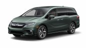 2018 Honda Odyssey front three quarter unveiled
