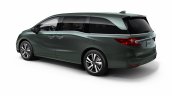 2018 Honda Odyssey rear three quarter unveiled
