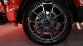 Ford EcoSport Platinum Edition alloy wheel at Surat International Auto Expo 2017