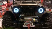 Mahindra Thar Daybreak edition front close view at Autocar Performance Show 2017