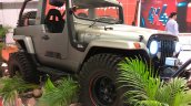 Mahindra Thar Daybreak edition front three quarters right side at Autocar Performance Show 2017