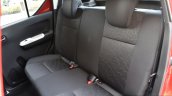 Maruti Ignis rear seat First Drive Review