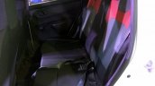 Renault Kwid Live For More Edition rear seat at APS 2017