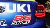 Suzuki Swift Racer RS tailgate sticker at 2017 Tokyo Auto Salon