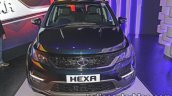 Tata Hexa XTA front from Delhi launch