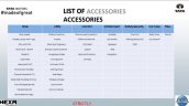 Tata Hexa accessories list