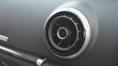 2017 Audi A3 sedan (facelift) HVAC vent First Drive Review