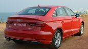 2017 Audi A3 sedan (facelift) rear quarter First Drive Review