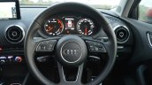 2017 Audi A3 sedan (facelift) steering wheel First Drive Review