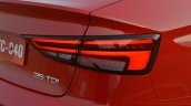 2017 Audi A3 sedan (facelift) taillamp on First Drive Review