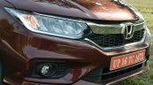 2017 Honda City ZX (facelift) front end First Drive Review