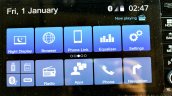 2017 Honda City ZX (facelift) touchscreen menu First Drive Review