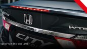 2017 Honda City rear spoiler