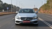 2017 Mercedes E Class (LWB) front dynamic First Drive Review