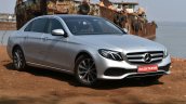 2017 Mercedes E Class (LWB) front three quarter First Drive Review
