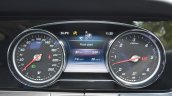 2017 Mercedes E Class (LWB) instrument cluster First Drive Review