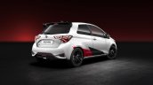 2017 Toyota Yaris high-performance variant rear three quarters