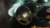 2017 Volvo XC60 interior dashboard spy shot