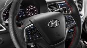 2018 Hyundai Accent (Hyundai Verna) steering wheel