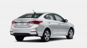 Next-gen 2017 Hyundai Solaris (2017 Hyundai Verna) rear quarter revealed