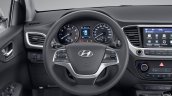 Next-gen 2017 Hyundai Solaris (2017 Hyundai Verna) steering revealed